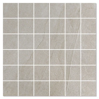 Mosaik Klinker Duostone Brun Matt 30x30 (5x5) cm